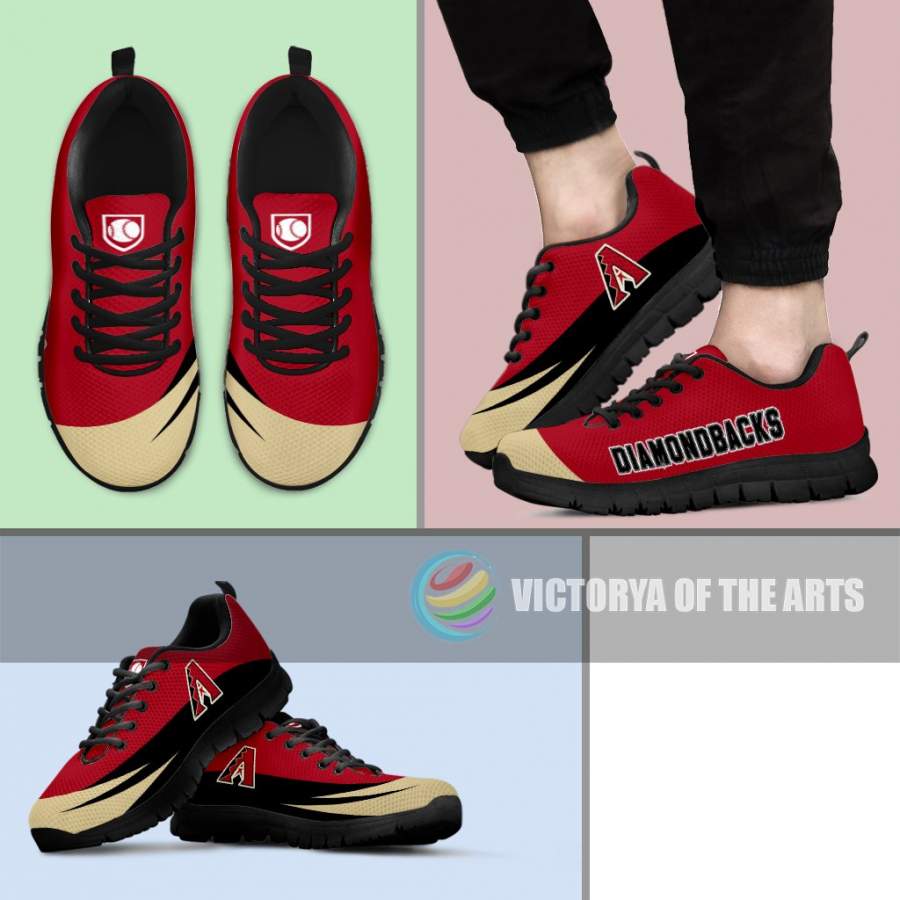 Awesome Gift Logo Arizona Diamondbacks Sneakers