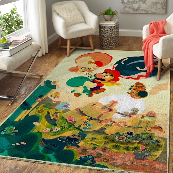 Mario Area Rug / Gaming Floor Decor  &hellip;
