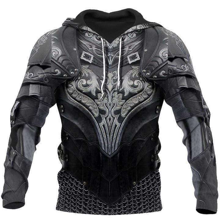 Chainmail Knight Armor Hoodie 3D All over print