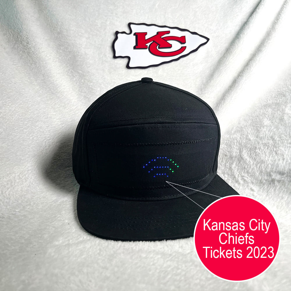 Kansas City Chiefs Tickets 2023 Led Baseball Hat Cap Super Bowl Champions