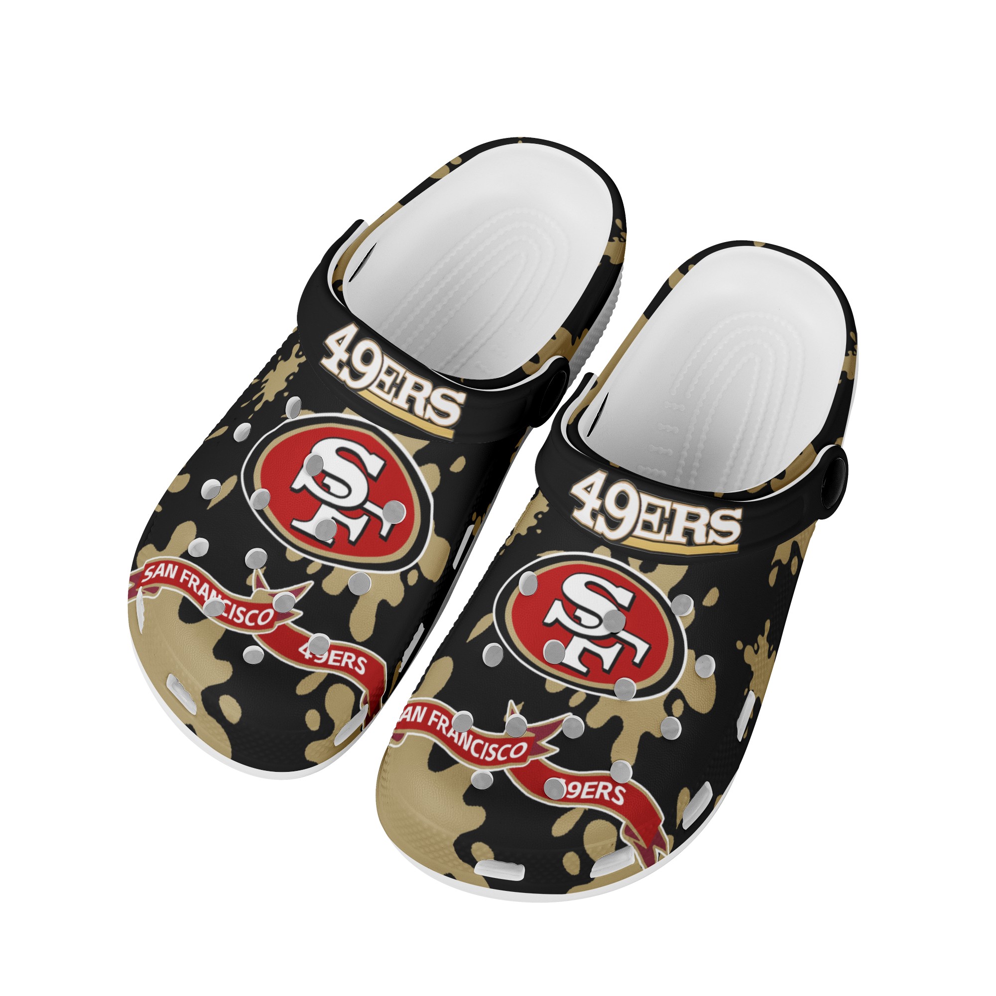 San Francisco 49Ers Shoes Cute Crocs Shoes For Fans