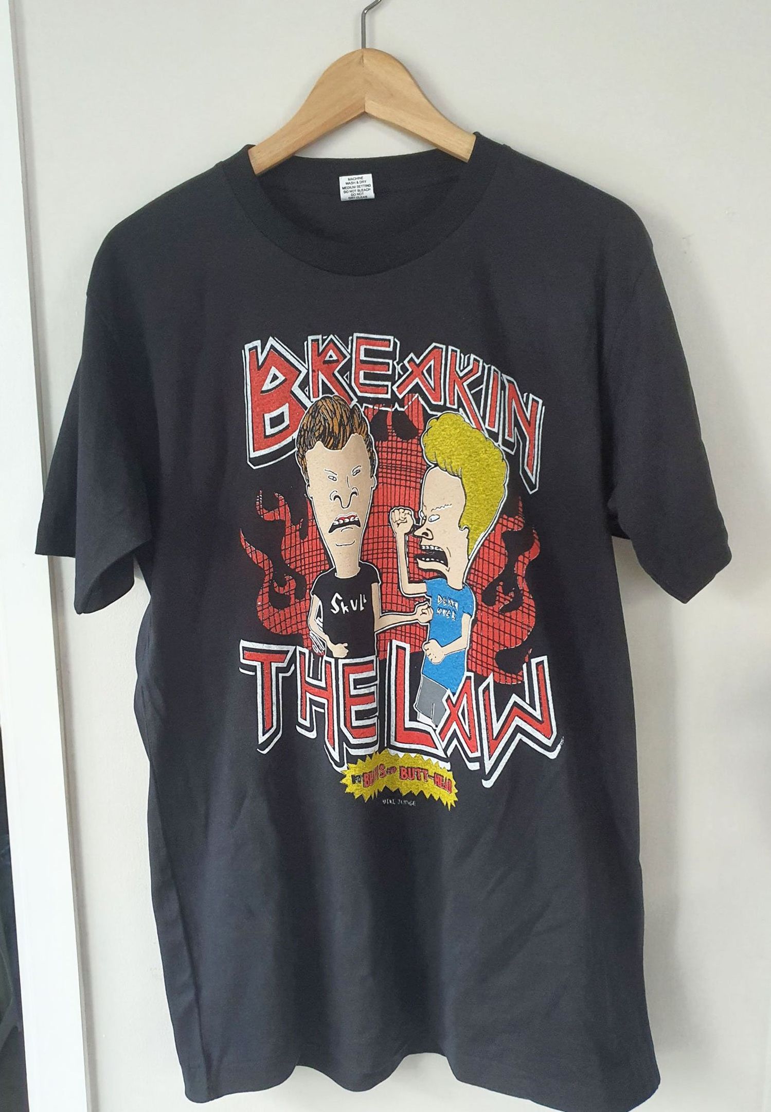 Beavis And Butt-head T-shirt Vintage Look Retro T-shirt L 21