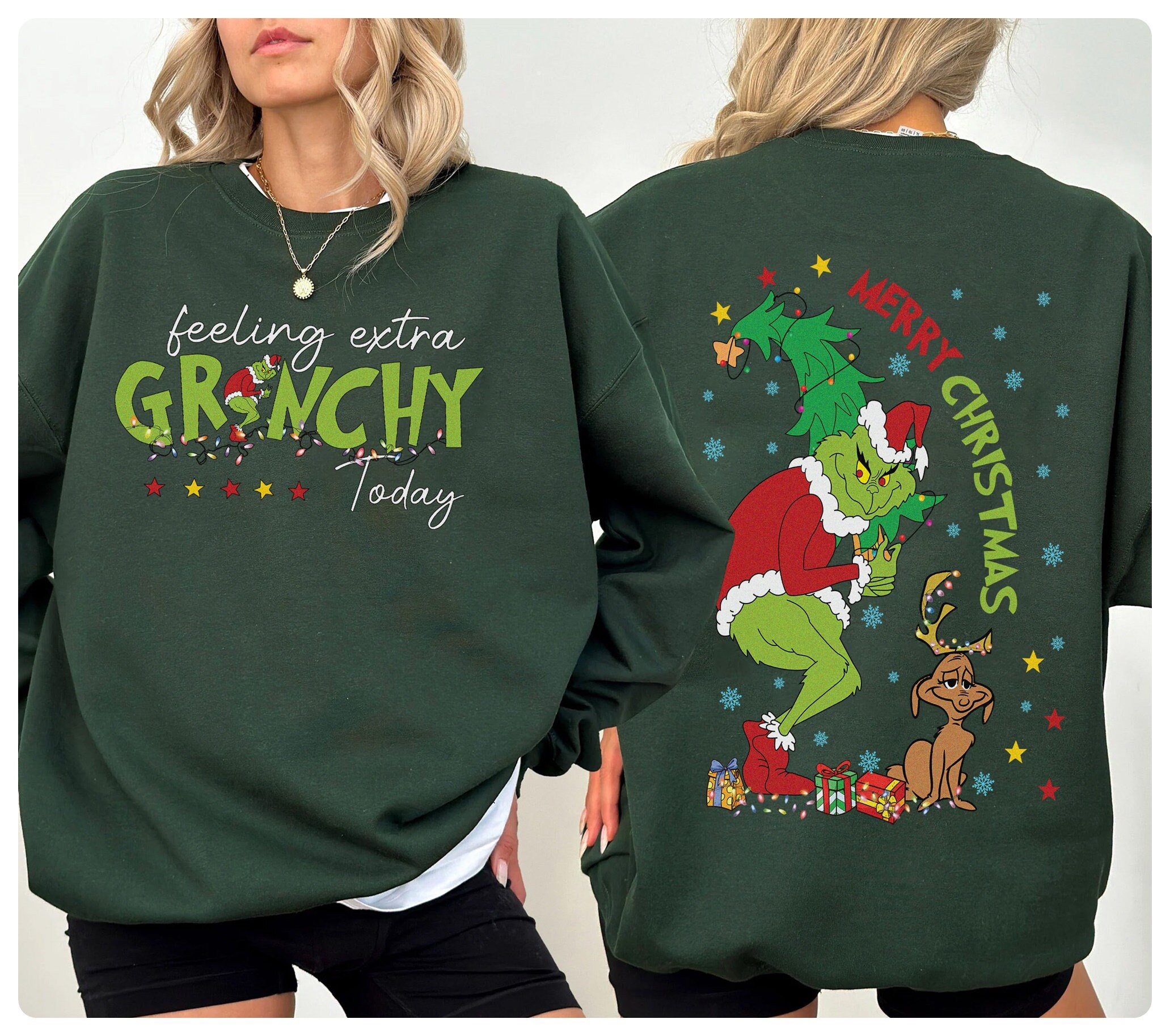 Grinch Feeling Extra Grinchy Today Christmas Shirt, The Grinch Christmas Sweatshirt, Grinch Squad Shirt, Grinchmas Shirt, Christmas Party