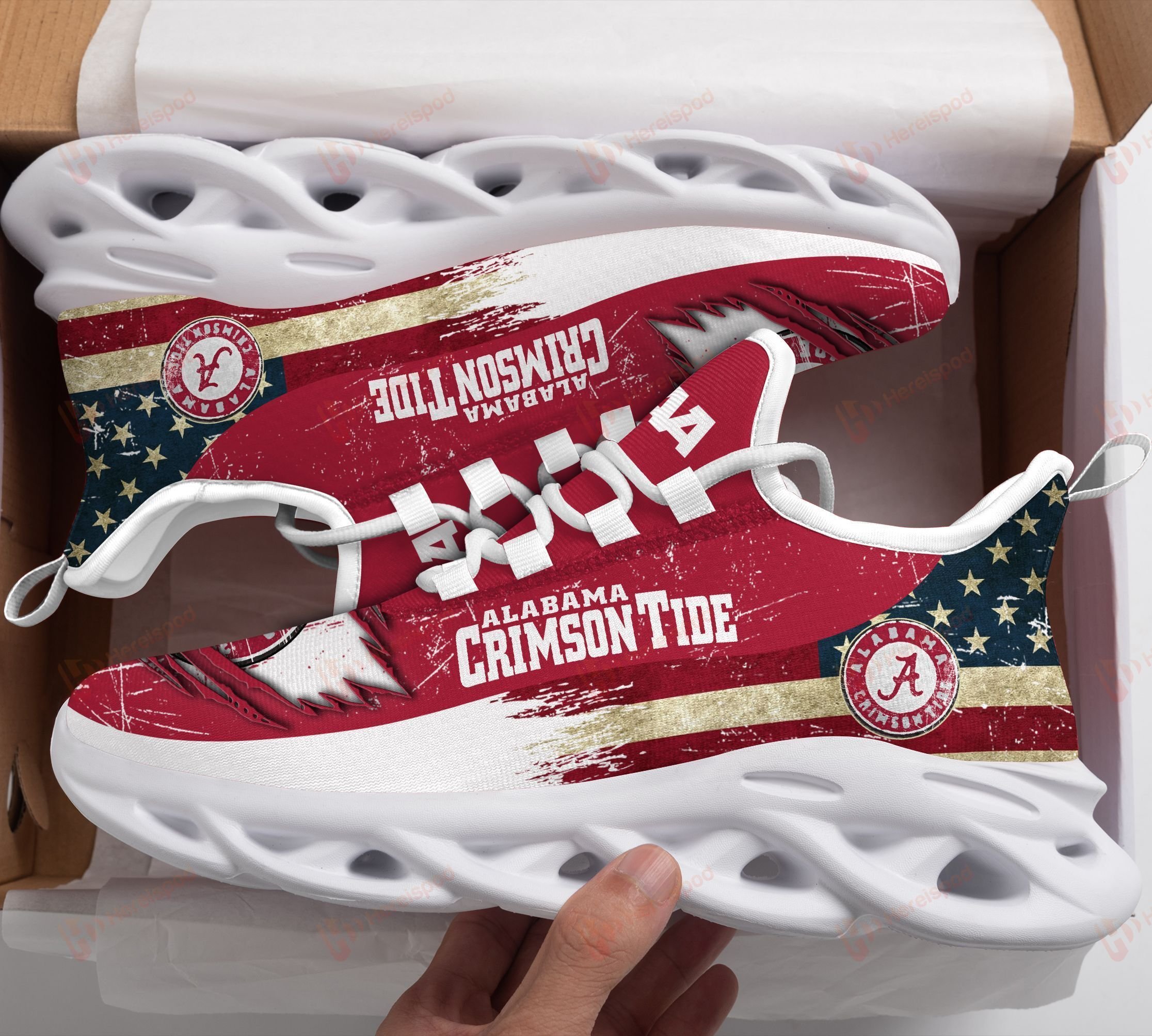 Alabama Crimson Tide Max Soul Shoes Disnca21082101