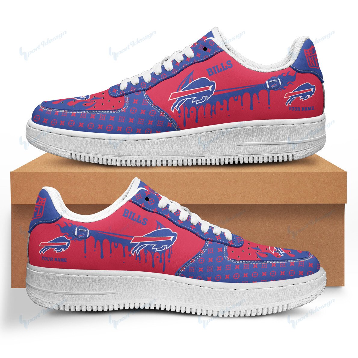 Buffalo Bills Af1 Shoes Bg47