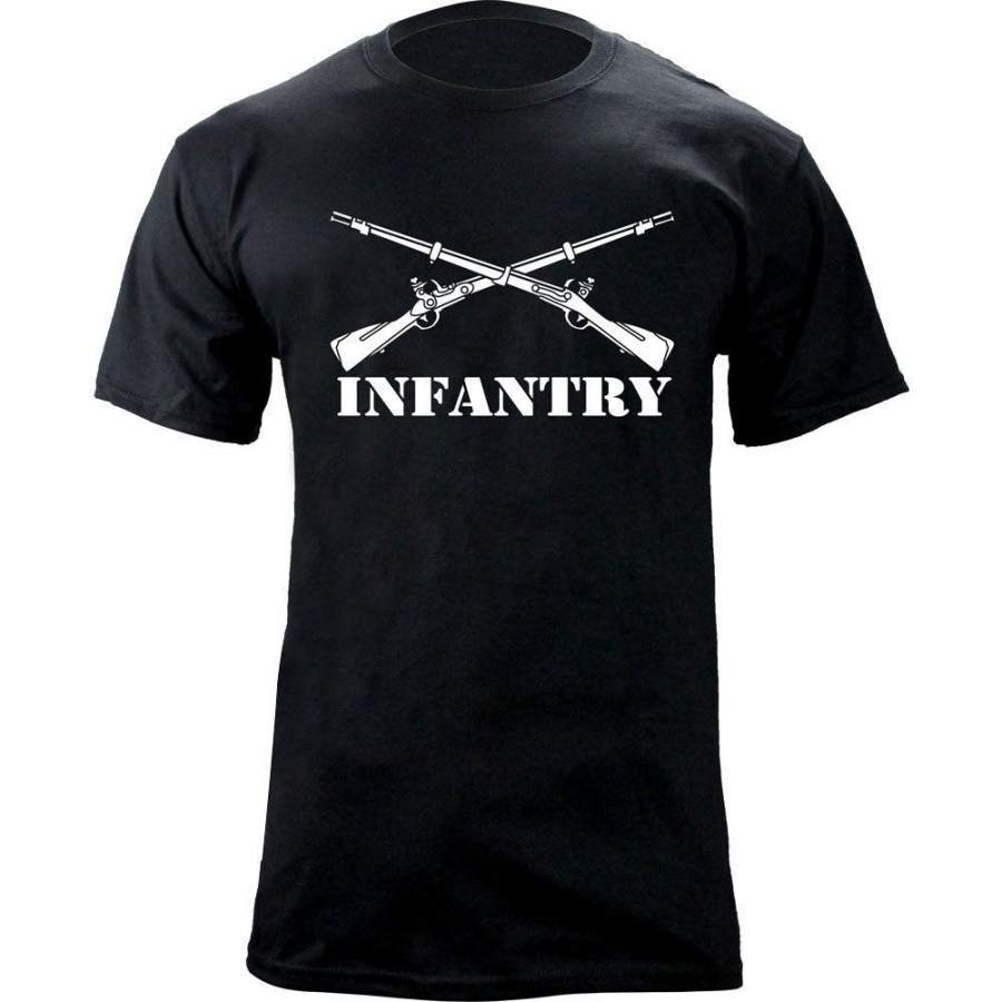 US Army Infantry Branch Crossed Rifles Men’s T-Shirt