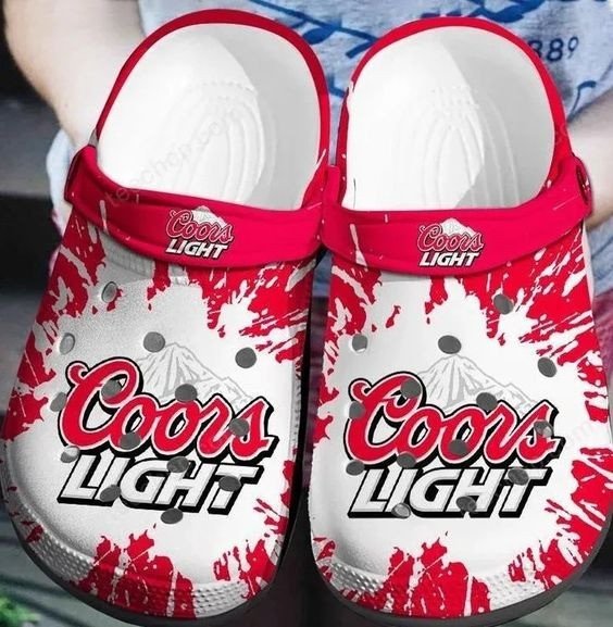 Coors Light Beer Drink I Comfortable For Man And Women Classic Water 3D Crocband Clog