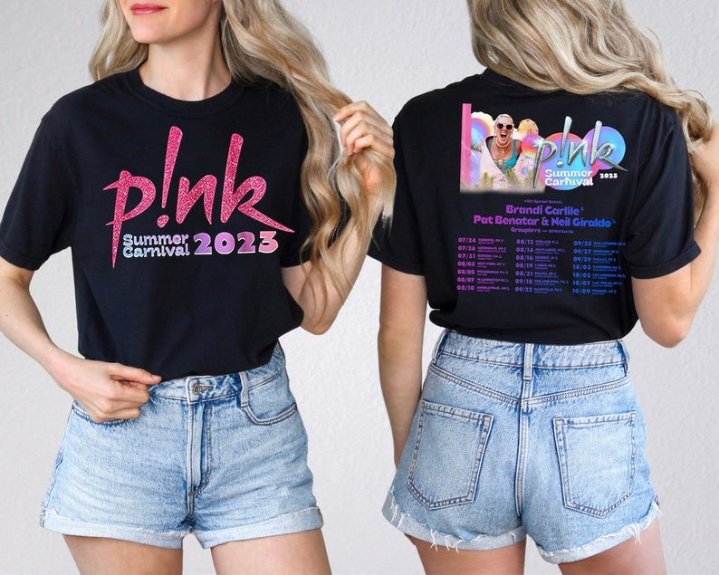 P!Nk Summer Carnival 2023, Trustfall Album Tee, Pink Singer Tour, Music Festival Shirt, Pink Concert T-Shirt