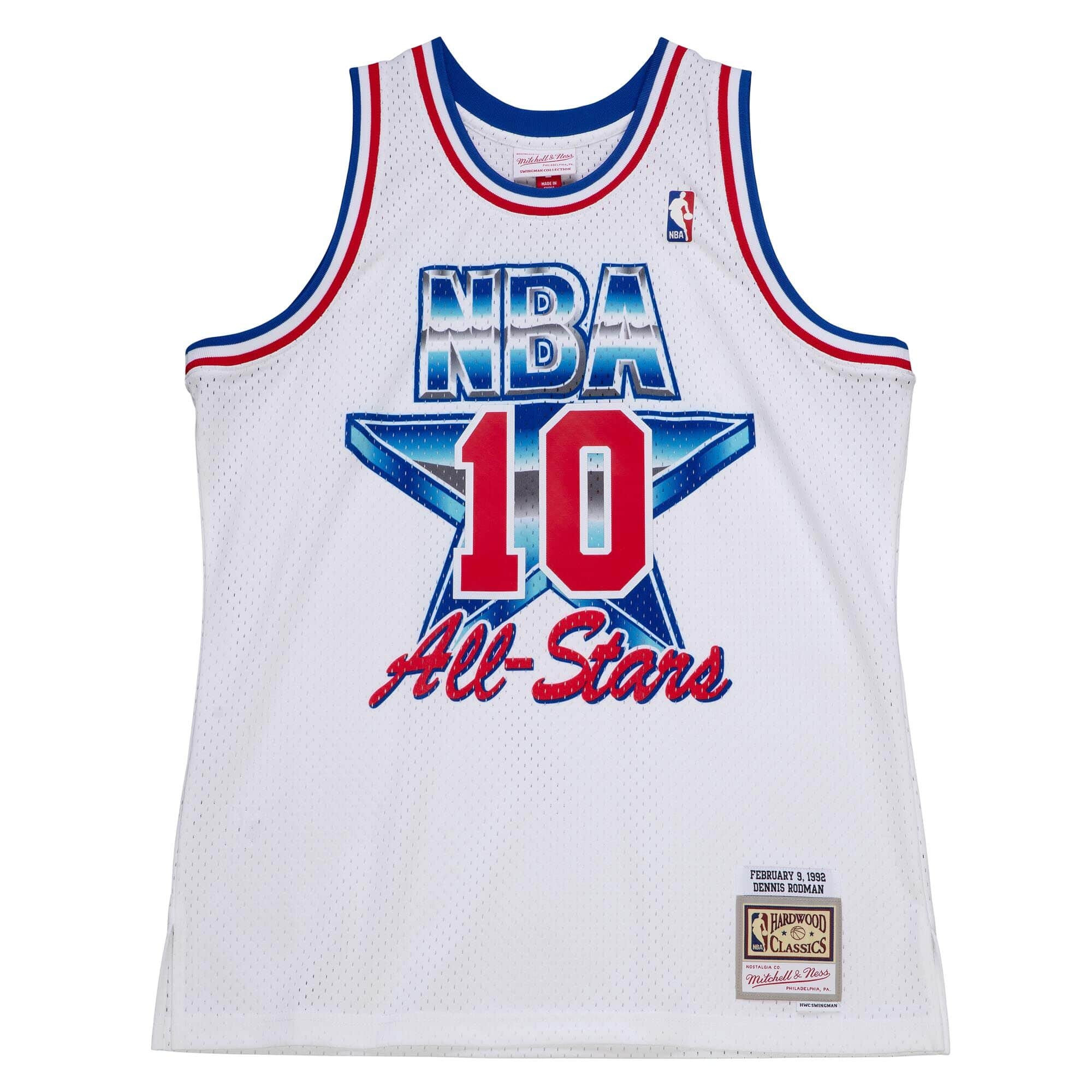 Mitchell & Ness Swingman Dennis Rodman All Star East 1992-93 Jersey ...