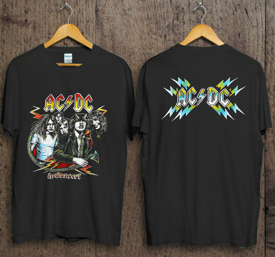 Vintage ACDC 1970s Highway to Hell Tour T-Shirt – TUNED IN, LLC