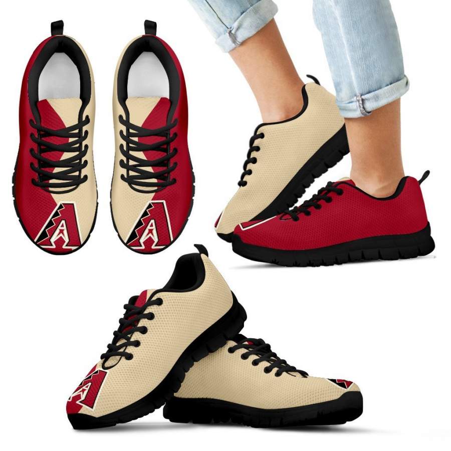 Two Colors Trending Lovely Arizona Diamondbacks Sneakers