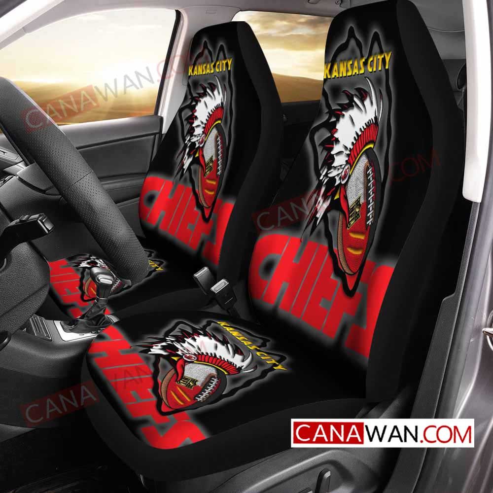 Kansas City Chiefs Style220 3D Customized Personalized Car Seat Cover