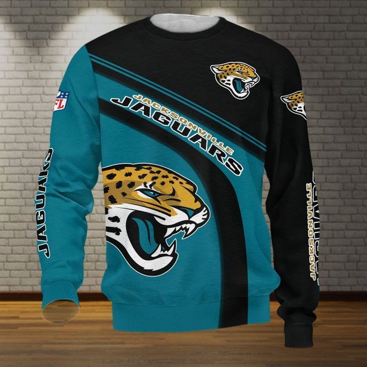 Jacksonville Jaguars Teal Black Gift For Fan Ugly Wool Sweater Christmas