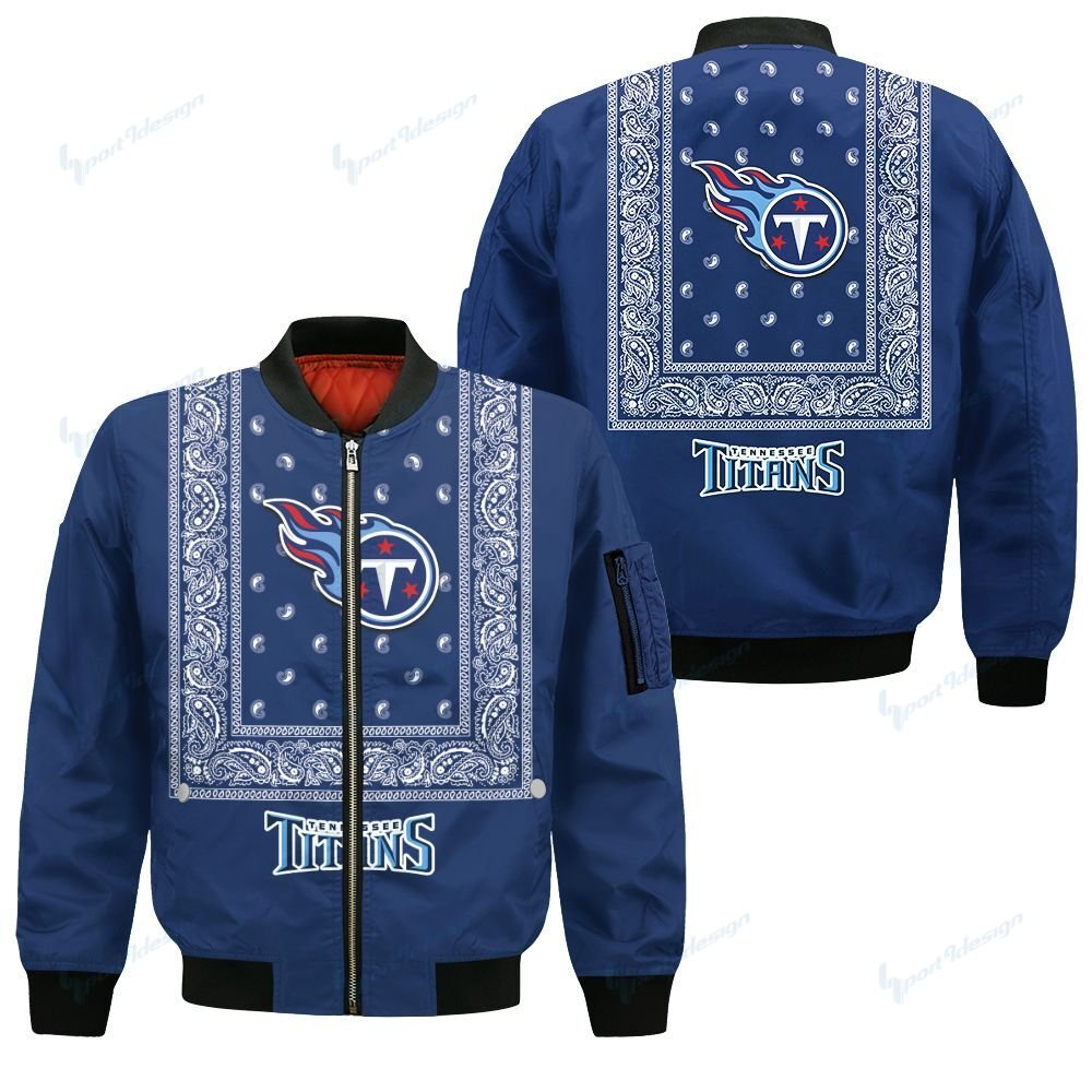 Tennessee Titans Bomber Jacket 14