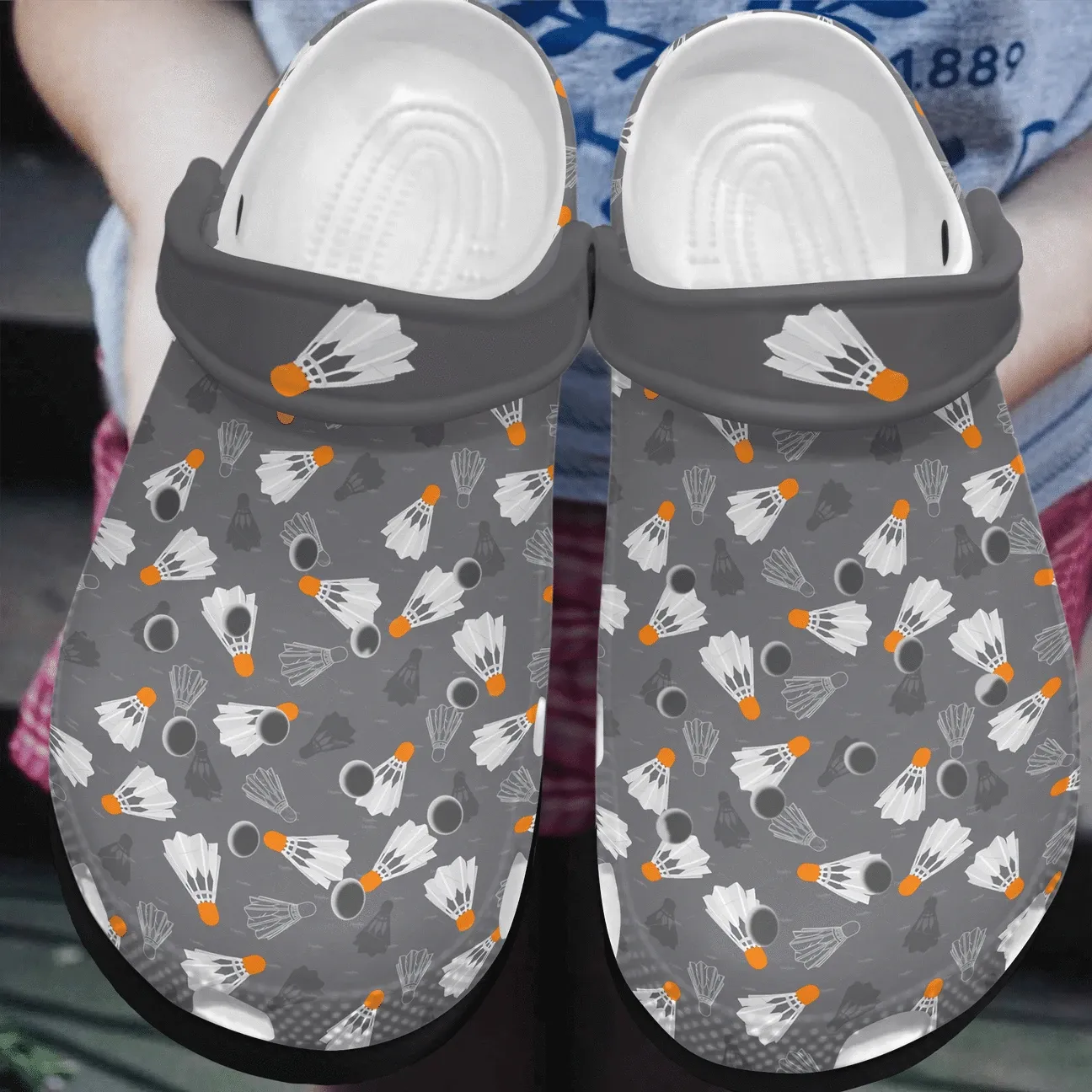 Badminton Personalized Clog Custom C &hellip;