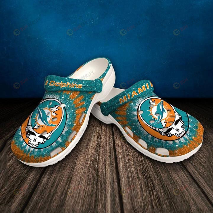 Miami Dolphins Green Crocband Crocs Clogs – Aop Clog