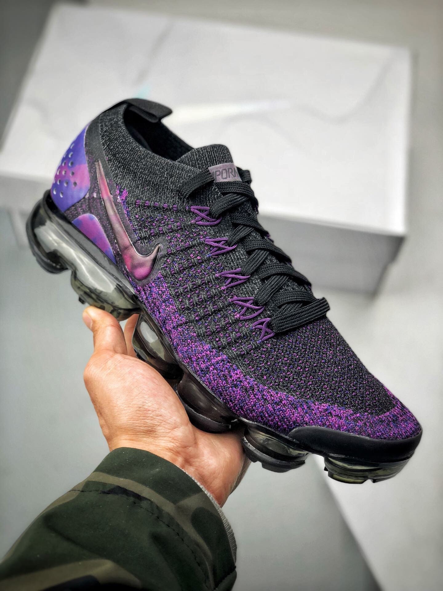 Nike Air VaporMax Flyknit 2.0 Night Purple 942842-013 5338505