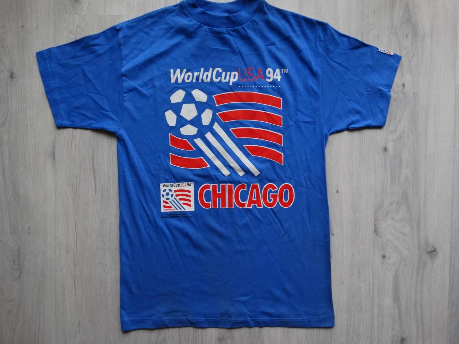 Vintage World Cup Usa 1994 Chicago Shirt Atlanta 1996 Olympic Games