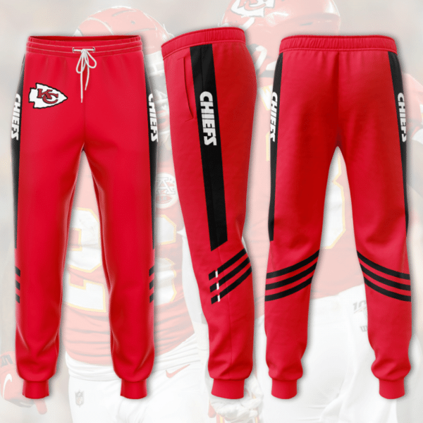 Kansas City Chiefs Long Pants Summer Beach Men Cool Shorts Sweatpants 3D