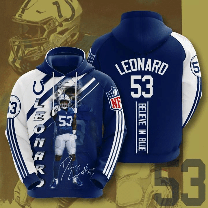 Seattle Seahawks Darius Leonard 97 Unisex 3D Hoodie Gift For Fans