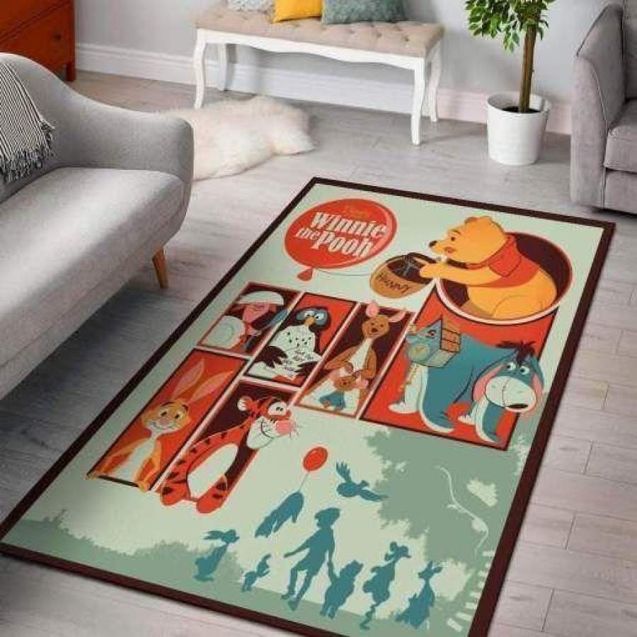 Winnie The Pooh Area Rugs Living Room Carpet FN051225 Local Brands Floor Decor The US Decor