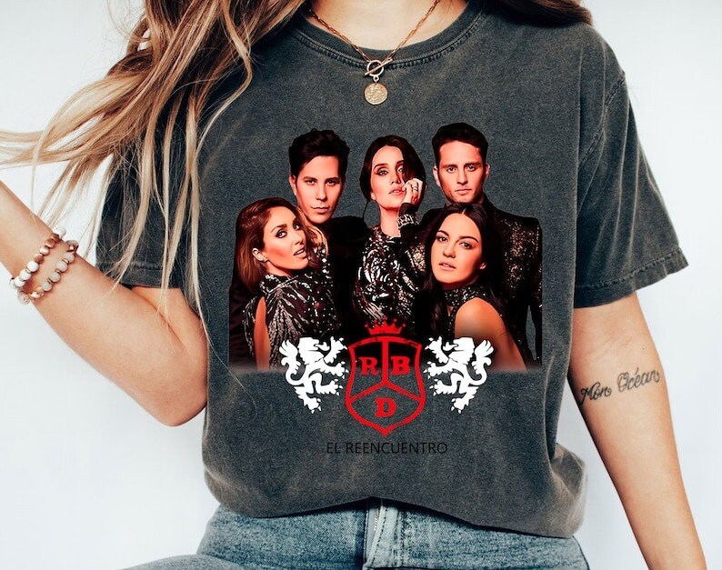 Soy Rebelde Tour 2023 Clip Art Instant Download, Rebelde Tour Shirt 2023, Rbd Touring Shirt, Rbd Logo Tee, Rebelde Fans Gift