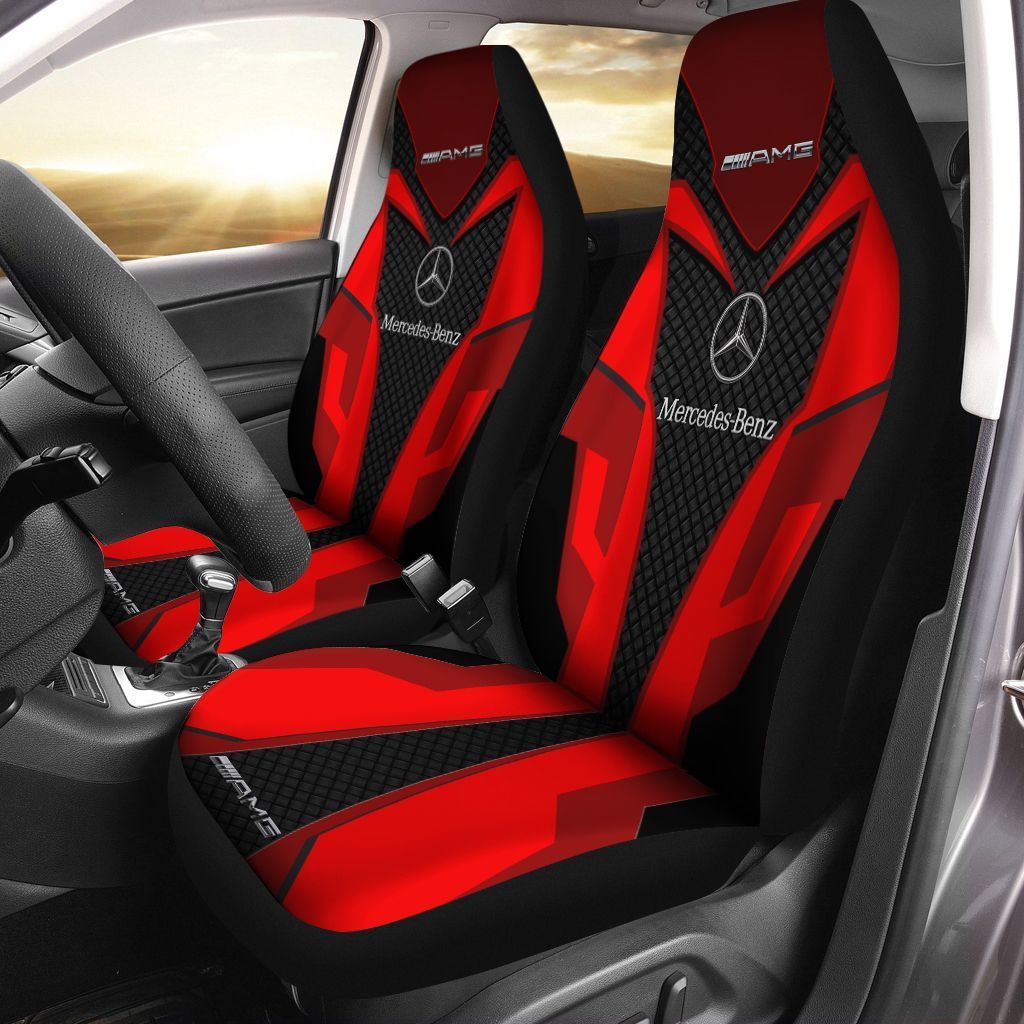 Mercedes Amg Lph-Ht Car Seat Cover (Set Of 2) Ver 1 (Red)