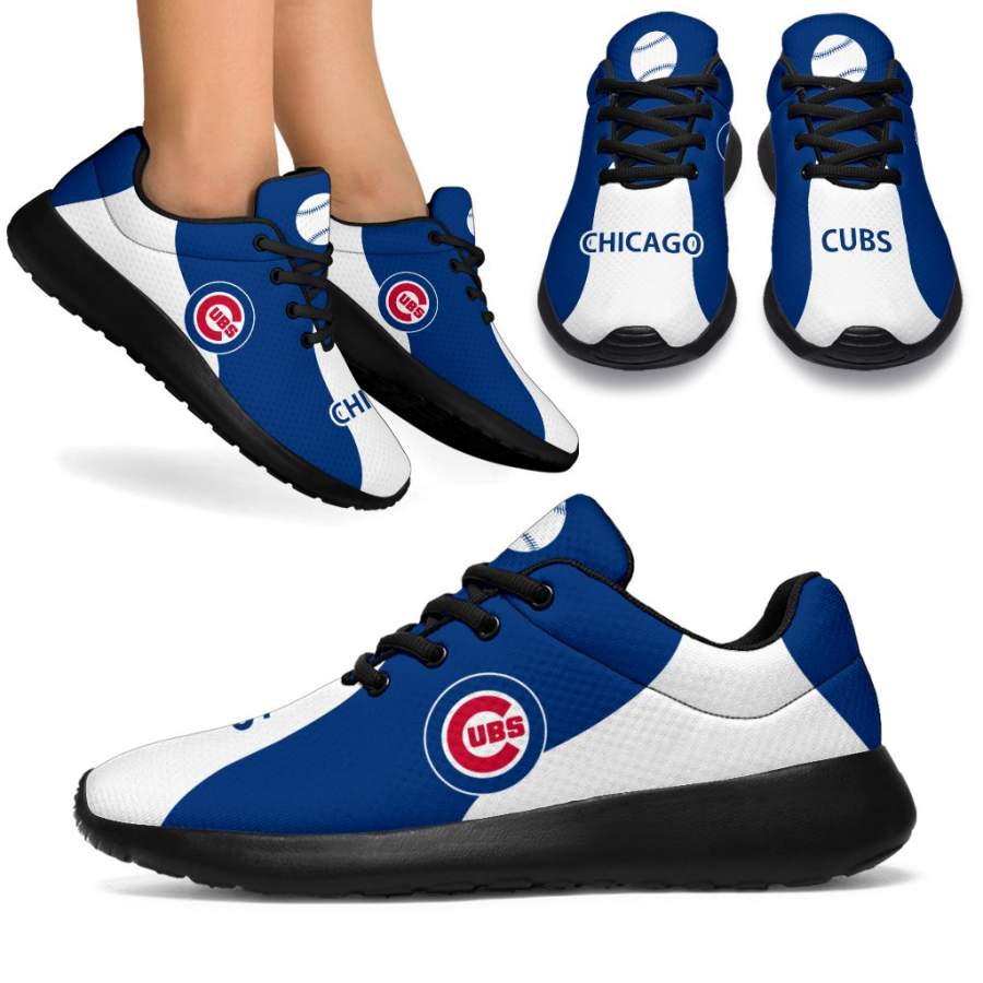 Special Sporty Sneakers Edition Chicago Cubs Shoes