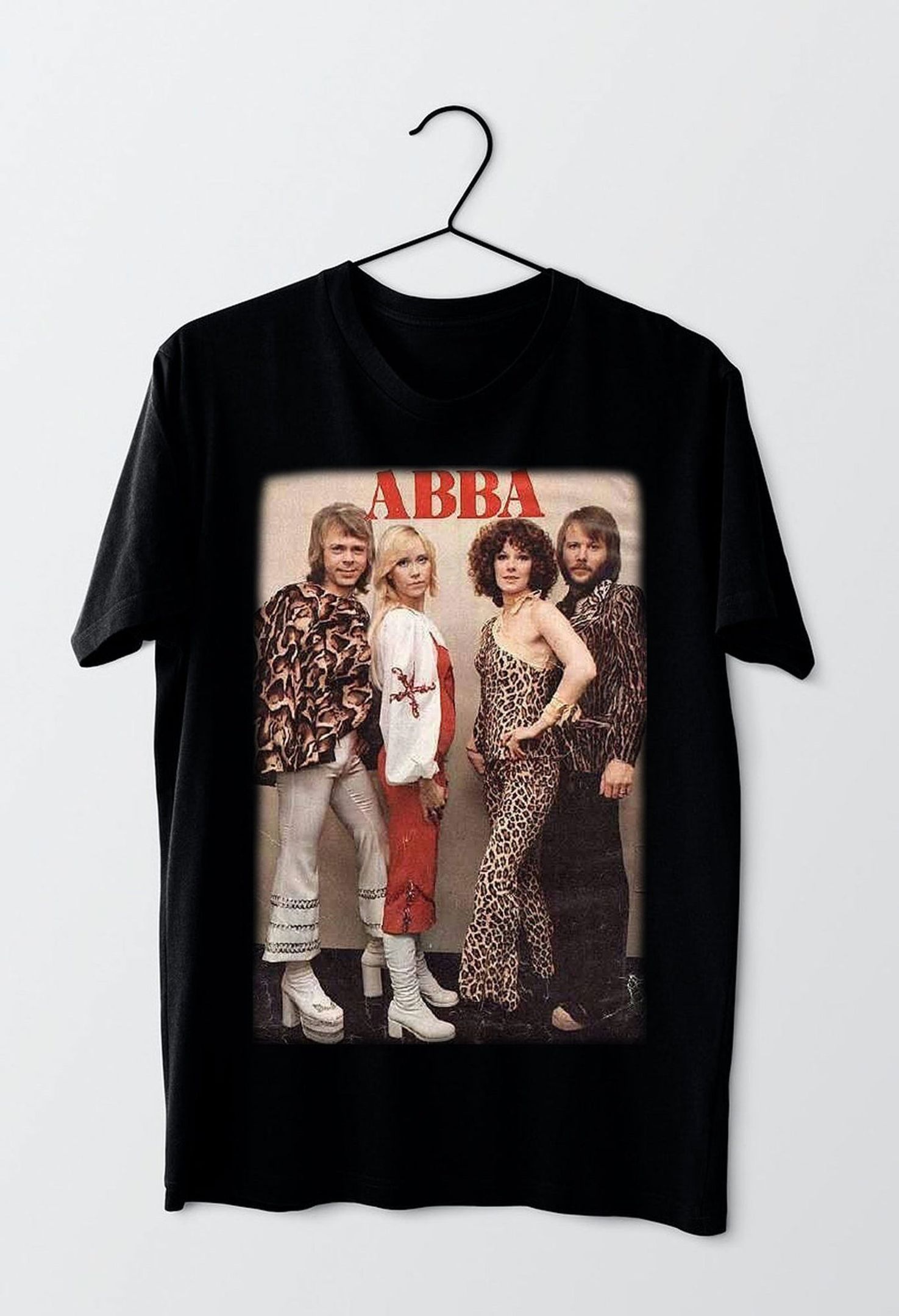 Abba T-shirt Abba Members Shirt Music Shirt Vintage 90s Shirt Classic Shirt Legendary Band Shirtgift For Fangift For Himgift For Her