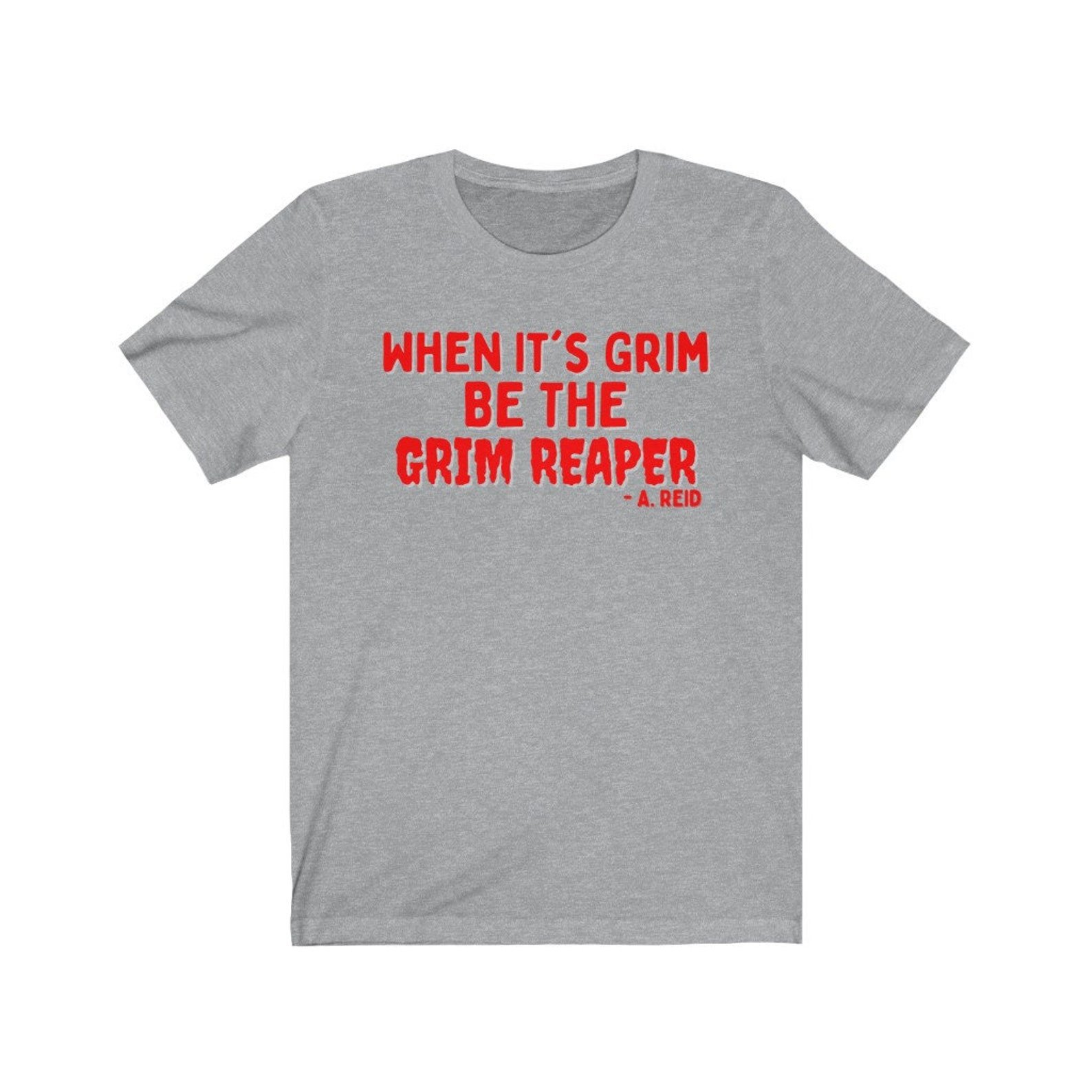 Kansas City Chiefs Vintage Shirt  When Its Grim Be The Grim Reaper  Kc Retro Tshirt  Kansas City Chiefs T Shirt  Unisex