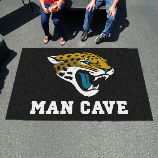 Jacksonville Jaguars Man Cave Ultimat Logo Custom Area Rug Carpet Full Sizes Home Living Rugs Carpet Decor