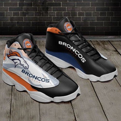 Denver Broncos Shoes Personalized Air JD13 Sneakers Gift For Fan