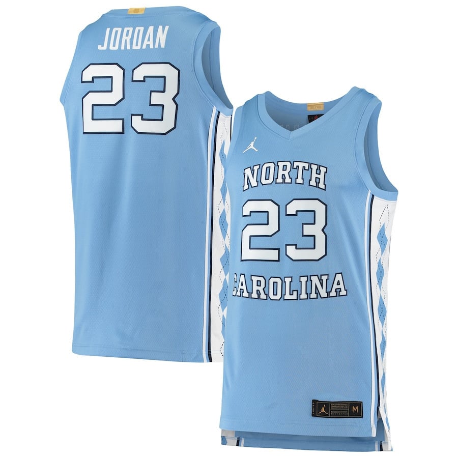 Michael Jordan North Carolina Tar Heels Light Blue Jersey – All ...