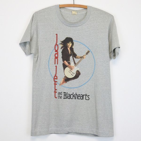 Joan Jett Shirt Vintage Shirt1983 The Blackhearts 2Nd World Tour 220 Liked On Shirt