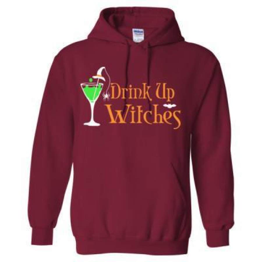 AGR Halloween Drink Up Witches – Heavy Blend™ Hooded Sweatshirt