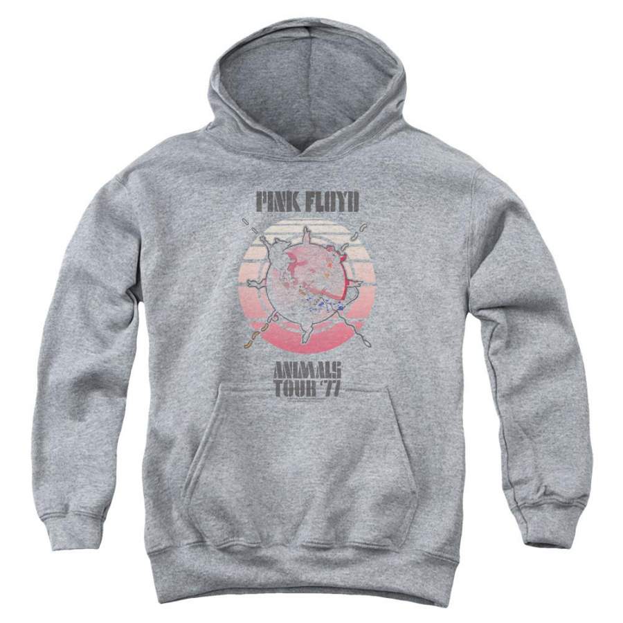 Pink Floyd Special Order Animals Tour 77 Youth 50% Cotton 50% Poly Pull-Over Hoodie