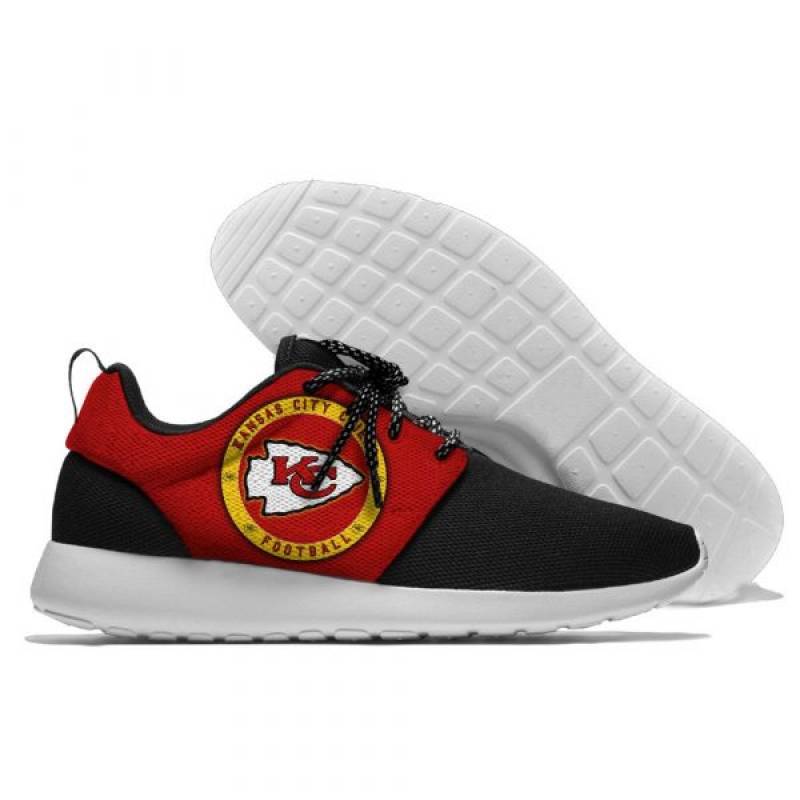 Mens And Womens Kansas City Chiefs Lightweight Sneakers, Chiefs Running Shoes