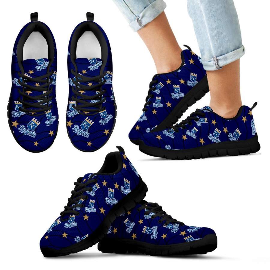 Star Twinkle Night Kansas City Royals Sneakers