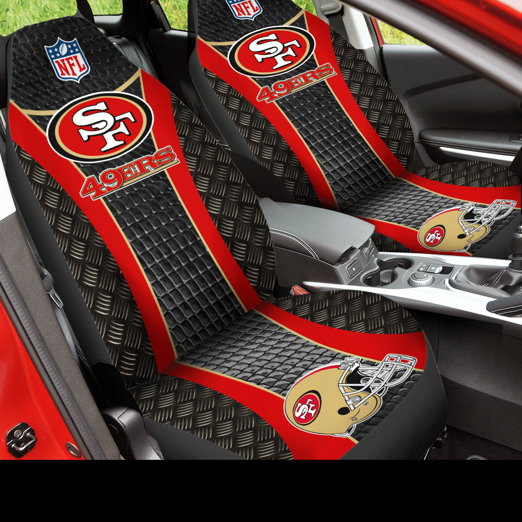 San Francisco 49Ers Car Seat Covers (Set Of 2) – L4