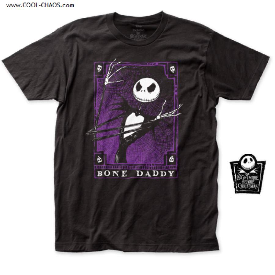 A nightmare before Christmas T-Shirt / Jack Skellington Bone Daddy Tee