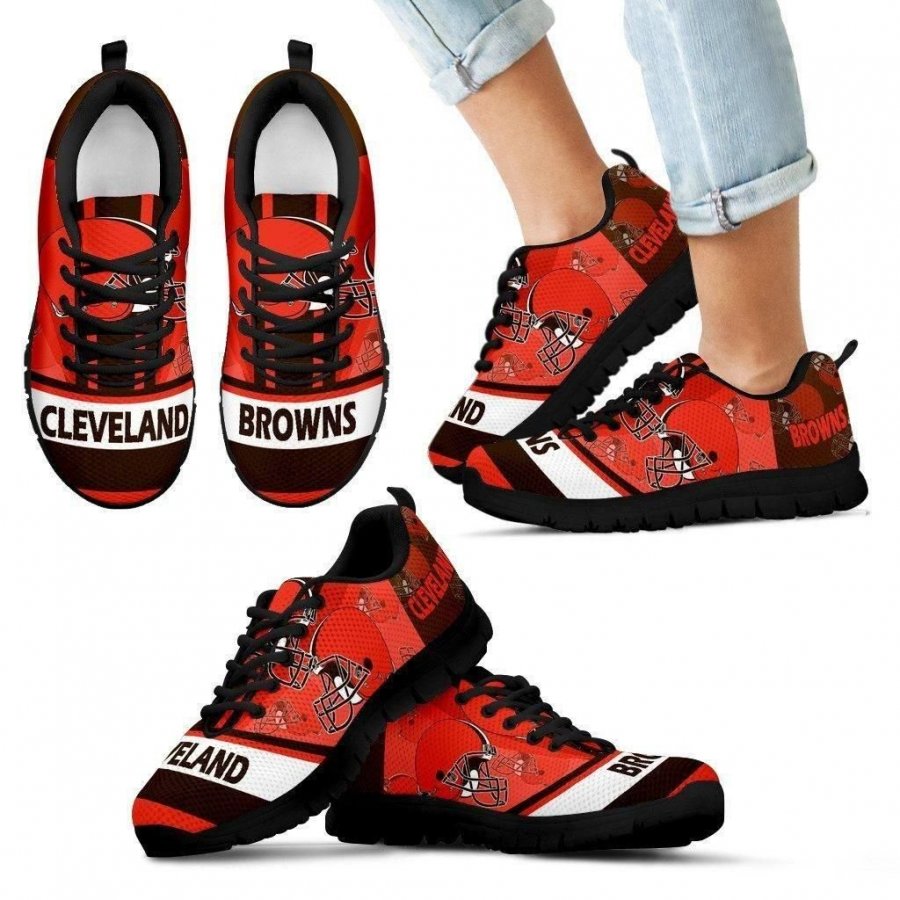 Three Impressing Point Of Logo Cleveland Browns Sneakers #274