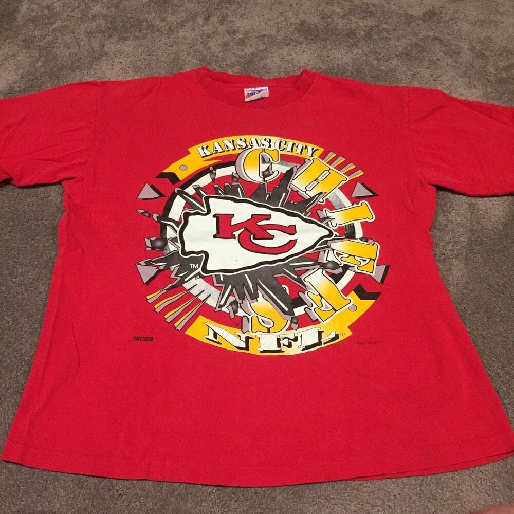 Vintage 1994 Kansas City Chiefs T Shirt Usa