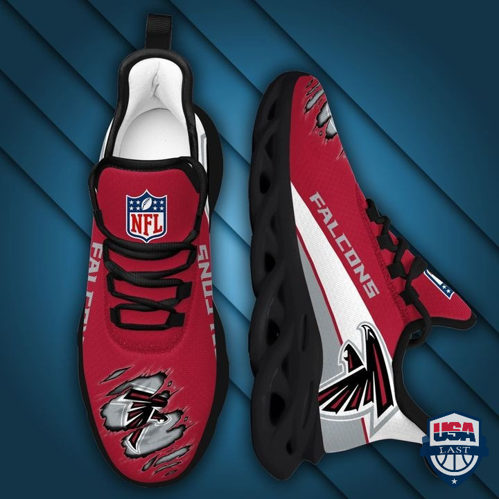 Atlanta Falcons Cracked Max Soul Shoes 22