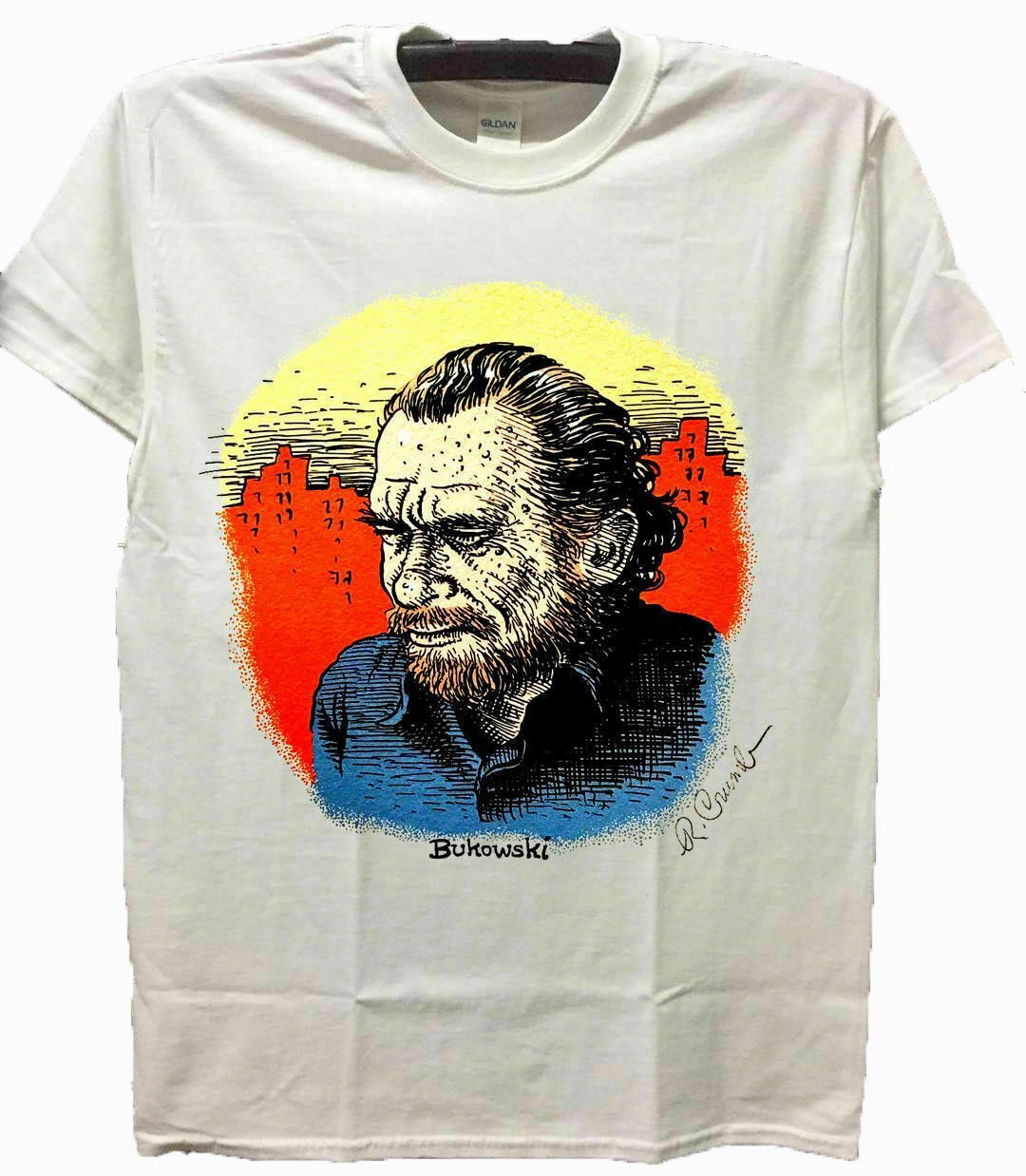 Vintage Shirt Robert Crumb Bukowski Keep On Truckin T Shirt Reprint