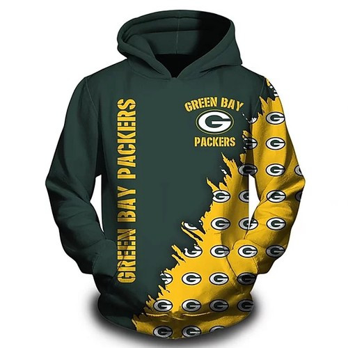 Green Bay Packers 62 Unisex 3D Hoodie Gift For Fans