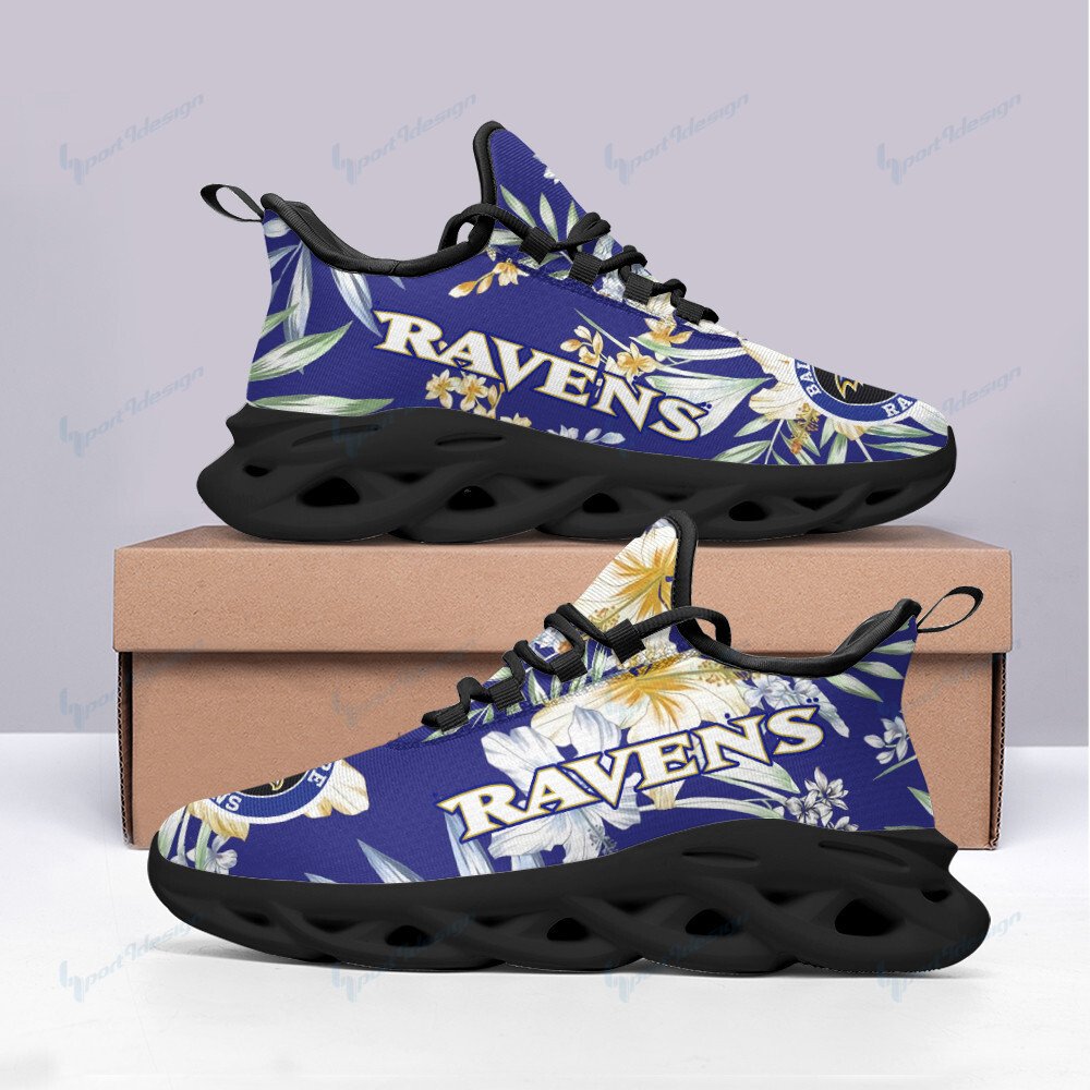 Baltimore Ravens Yezy Running Sneakers Bb833