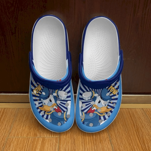 Waybackapparel Donald Duck Crocs 3D Crocband Clog