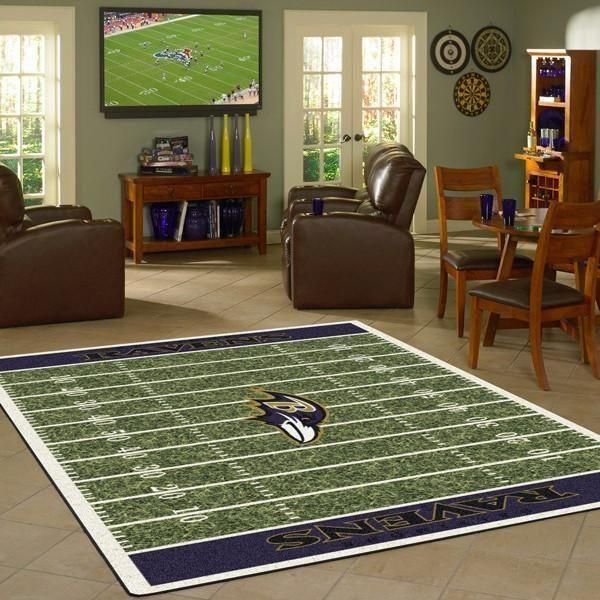 Baltimore Ravens Area Rug Football Area Rug Floor D??_??_??_??_Cor