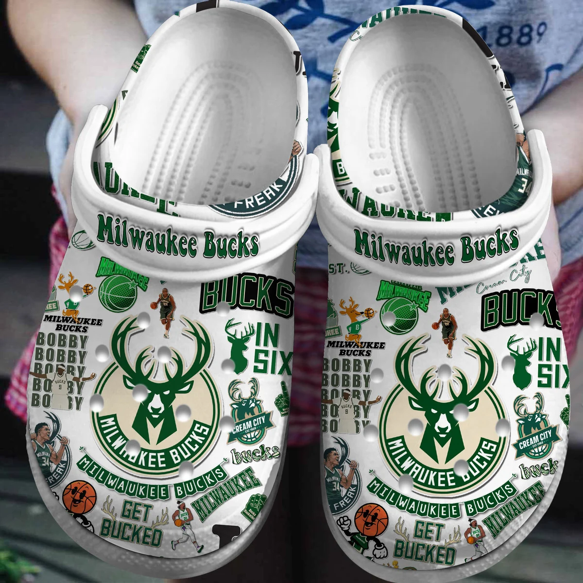 Milwaukee Bucks Crocs