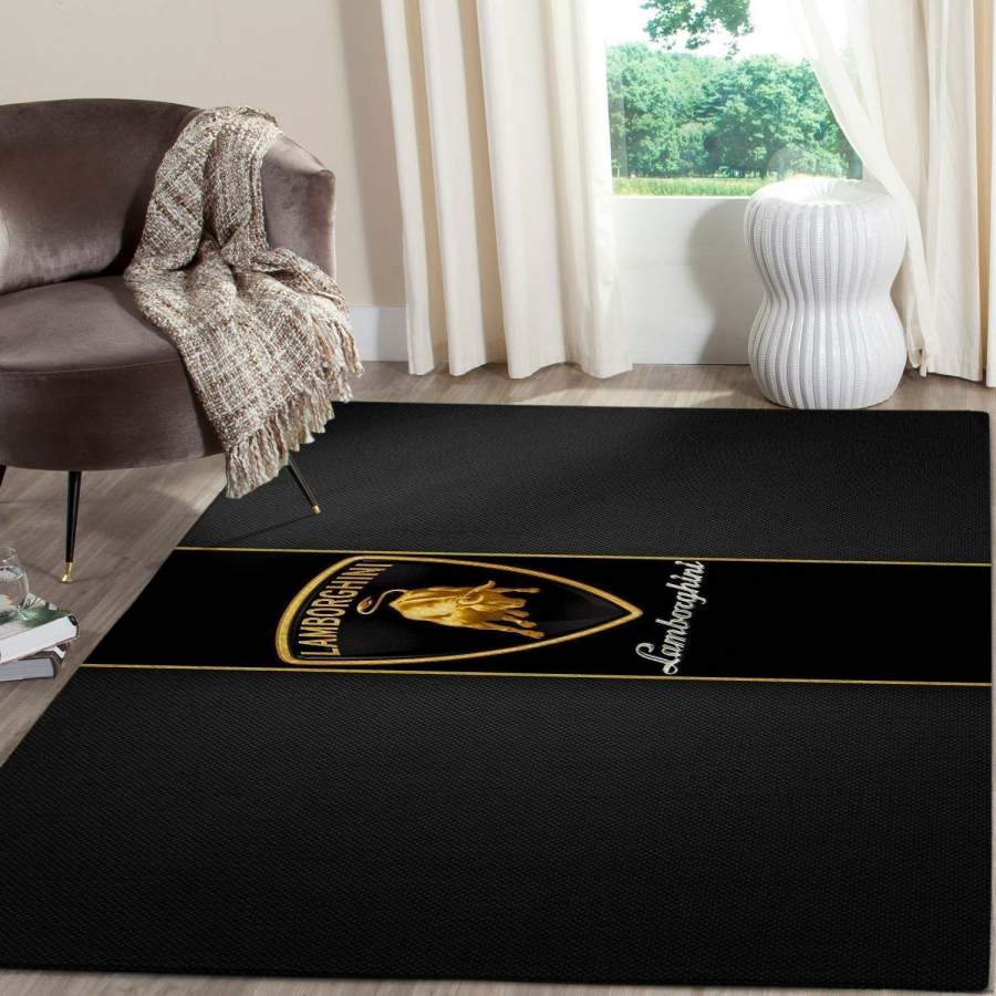 Lamborghini Logo SuperCars Area Rugs Living Room Carpet FN131204 Local Brands Floor Decor The US Decor